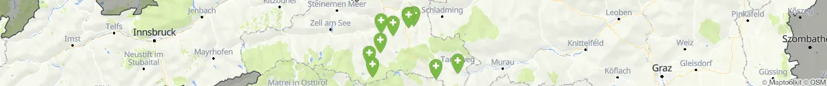 Map view for Pharmacies emergency services nearby Muhr (Tamsweg, Salzburg)